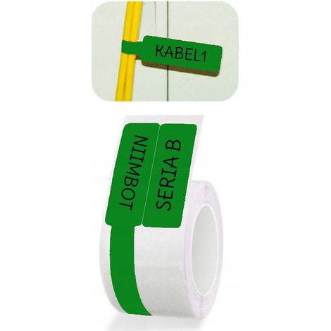 Etichette per cavi NIIMBOT B21/B3S 2538mm 100 pezzi