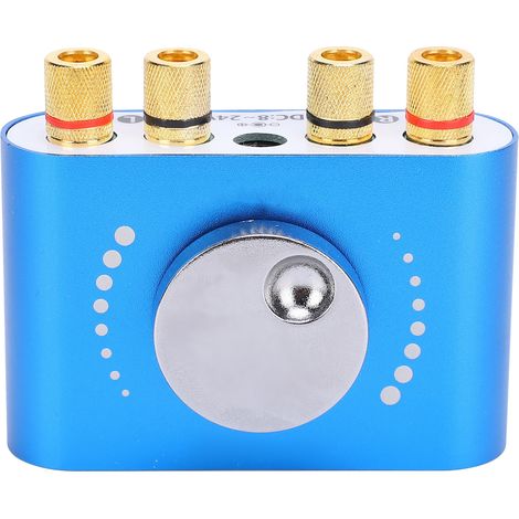 Amplificateur de puissance Bluetooth 20W + 20W, 2 canaux, haut-parleur numérique stéréo, lecteur Audio DC8-24V