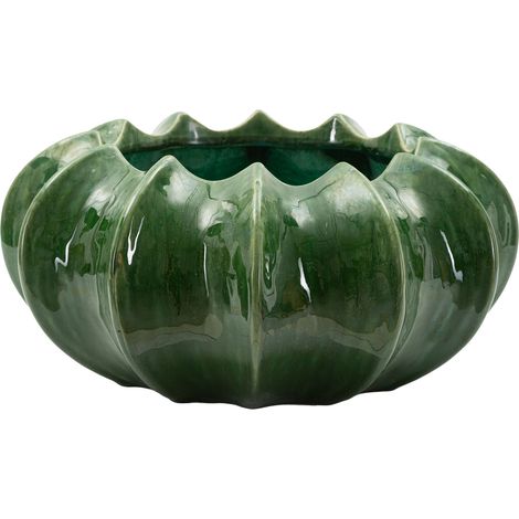 Vaso Aysgar, Disegno con Cactus, Verde, Diametro 19 cm (1/5)