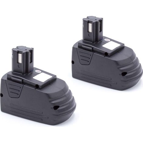 Vhbw – Batterie NiMH 12V 2100mAh pour Hilti SFL 12/15, SID 121-A, SF121-A – Lot de 2 batteries – Autonomie prolongée pour outils électriques