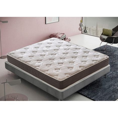 Ilovesleep – Matelas mémoire de forme 120x200 cm – Mousse d'eau 16 cm – 13 zones de confort – Anti-acarien et antibactérien – Fabriqué en Italie (1/5)