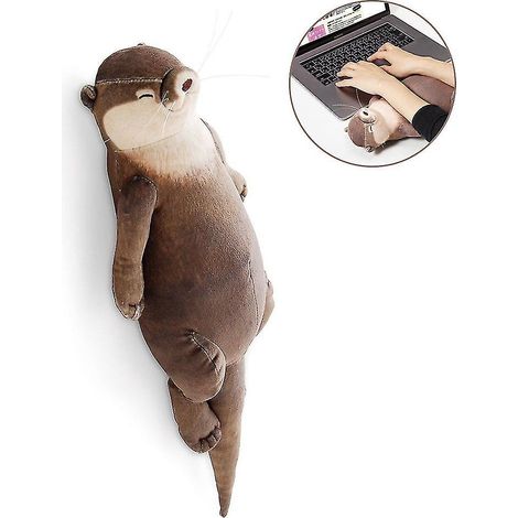 Dekoratives, otterförmiges Kissen, Plüschtier, Geschenk (1/5)