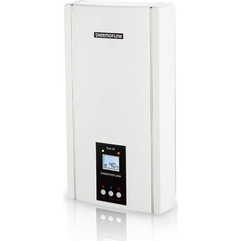 Durchlauferhitzer 24 kW Elektronisch Warmwasserbereiter ELEX24 Boiler Thermoflow (1/5)