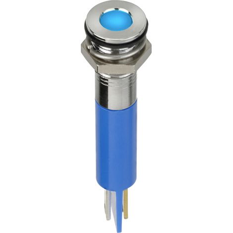 APEM Q8F1CXXB12E LED-Signalleuchte Blau  Flush      150 mcd
