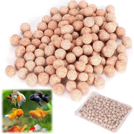 100 Sphère Filtrante Quartz Nano, Boule Creuse Pour Aquarium, Stabilise Ph, Idéal Bassin (1/5)