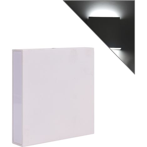 APPLIQUE LED QUADRATA SLIM 12W BI-EMISSIONE LUMINOSA 6500K° - ILLUMINAZIONE SOGGIORNO CAMERA DA LETTO INGRESSO UFFICI E NEGOZI (1/5)