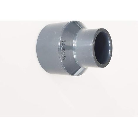 Réduction conique 50mm Femelle vers 32mm Femelle PVC Pression PN16 (1/2)
