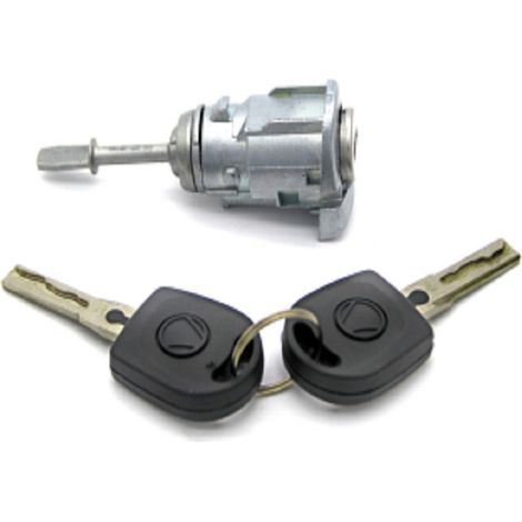 Applicable to Volkswagen Passat 3B0 837 167 / SEAT Leon left door lock cylinder 2 key (1/4)