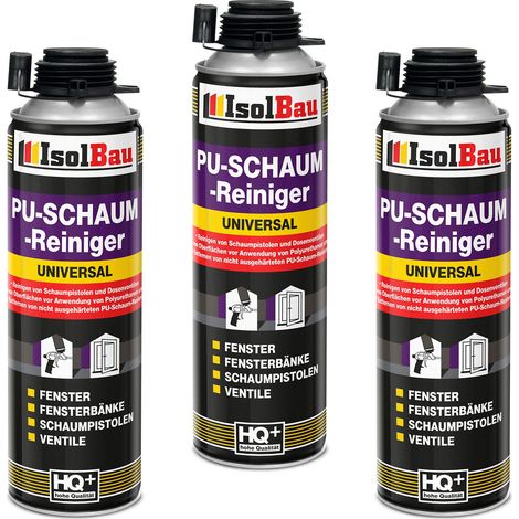 Limpiador de poliuretano IsolBau 3 x 500 ml (1/5)