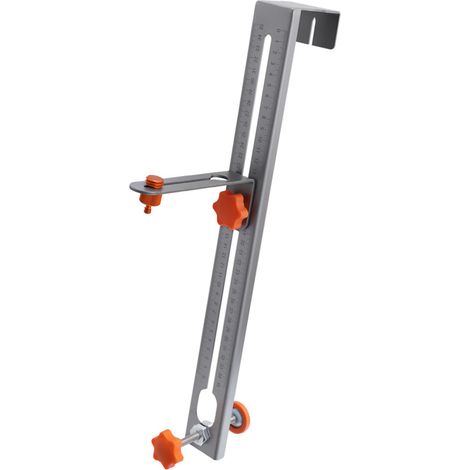 Support mural pour niveau laser 450mm acier au carbone tige de fixation échelle HD niveau infrarouge (1/5)