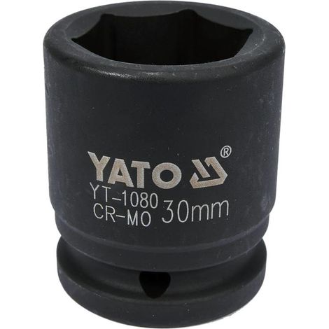 Yato YT-1080 socket de chiavi de impact socket de impact socket de impact socket Nero