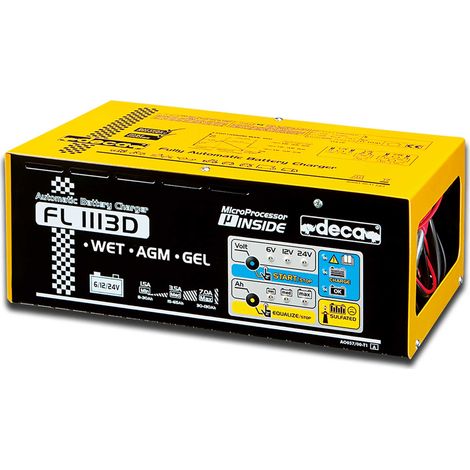 Cargador de batería de coche Deca FL1113D 6-24 V (1/2)