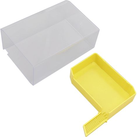 Abreuvoir pour abeilles, grande capacité, forme cubique, 1100 ml. Abreuvoir sûr pour l'apiculture.