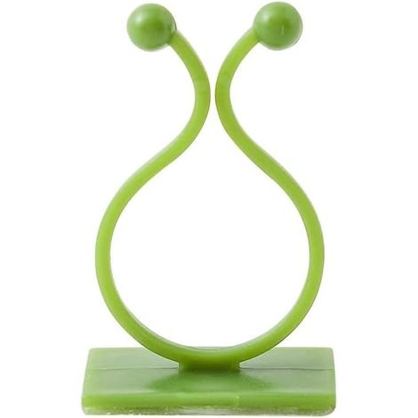 50 supports muraux pour plantes grimpantes en rotin, fixations auto-adhésives invisibles pour plantes grimpantes de jardin (1/5)