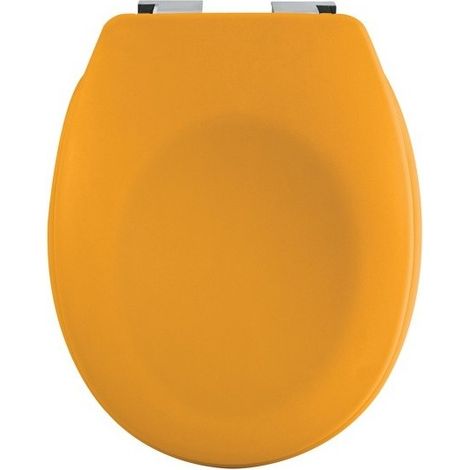 Tapa Inodoro Termo Duro NEELA Azafrán Mate - Bisagras ABS Cromadas Spirella