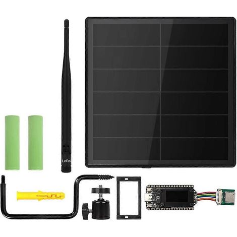 D5L Meshtasic Solar Powered LoRa 32 V4 ESP32 con GPS Módulo LoRa WiFi Bluetooth Low Power Solar Mesh con batería 915MHz (1/5)