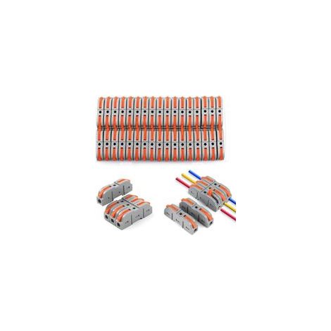 Kit d'Épissure de Câbles - JINFGERNE - 34 Pièces avec Connecteurs de Câbles 0,08 à 4,0 mm² (1/5)
