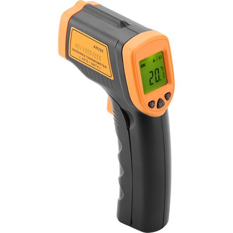 SMART SENSOR AR320 Berührungsloses digitales Infrarot-Laserthermometer mit LCD-Anzeige, Messbereich 32℃380℃ (1/5)