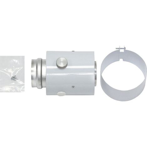 Rohrstück mit Messöffnung für turboMAG /1, 100mm , 60/100 (1/2)
