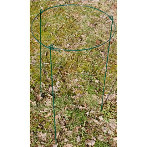 Metall-Pflanzenstütze 60x35cm Blumenstütze Staudenhalter Rosenstütze Rankhilfe