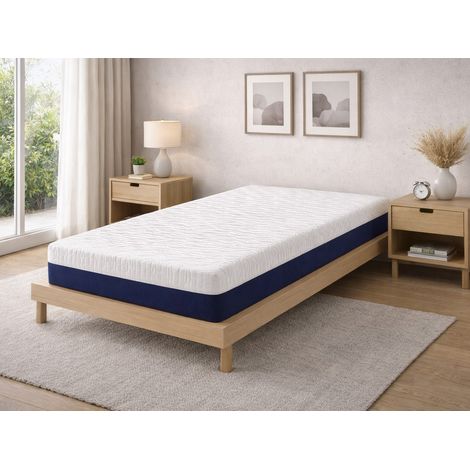 Materasso in schiuma DREAMDI HADES 80x180 cm – Altezza 20 cm con 3 cm di memory foam