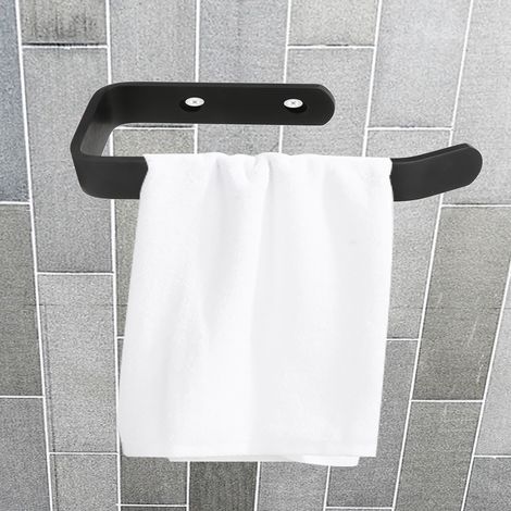 Porte-serviettes Space Alumina, porte-papier toilette mural, rangement pour rouleau de papier toilette, 4176641, noir (1/5)
