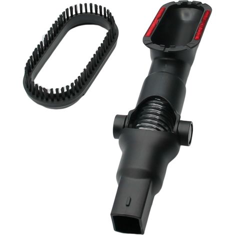 Polti spazzola piegabile setole tessuti scopa vapore Forzaspira SE600 LightClean (1/5)
