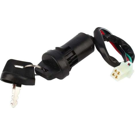 Interruttore di accensione a 4 fili per mini quad da 50-110 cc e motociclette da 70-250 cc (1/4)