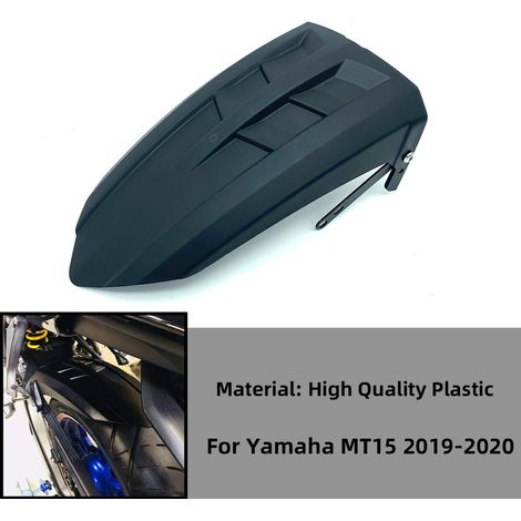 Fits Yamaha MT15 2019-2022 models, including modifications such as extended rear fenders, extended rear skid plates, fenders and center fenders. (1/5)