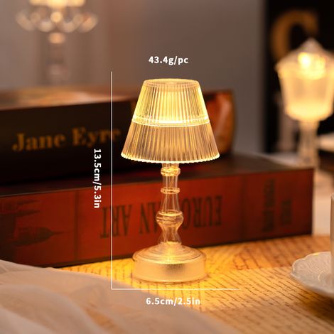 Veilleuse multifonctionnelle, lampe d'ambiance luxueuse et légère, lampe de chevet, décoration romantique, cadeau d'anniversa(Y114) (1/5)
