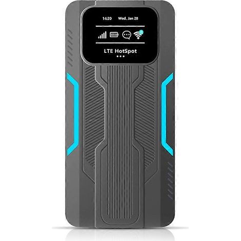 Tragbarer 4G+ WiFi 6 LTE Mobile WiFi Router mit 10.000 mAh Akku, Taschenformatiges Highspeed-WLAN-Modem für eurasisches Internet (1/5)