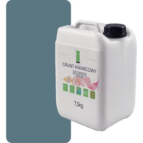 Imprimación de cuarzo para yeso de silicona 7,5 kg, gris pizarra F136 (1/5)