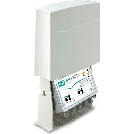 Amplificatore con 2 ingressi (III+DAB, UHF) MAP4R3U T2+ Fracarro 223754