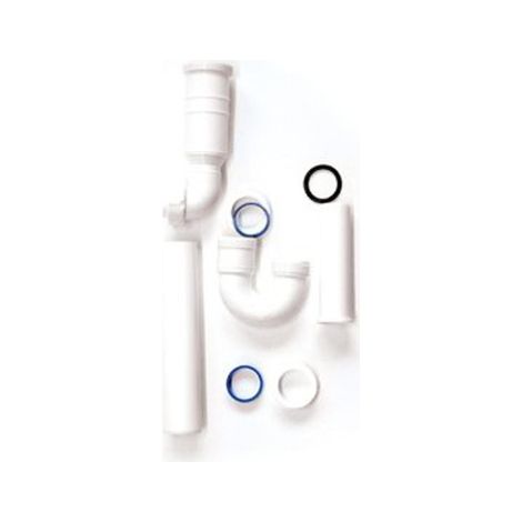 LAUFEN Siphon, DN40, avec raccord dévacuation flexible, pour (1/2)