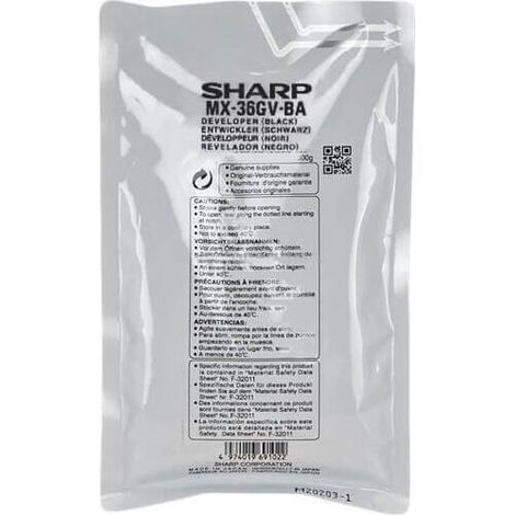 Sharp MX-36GVBA revelador para impresora 60000 páginas