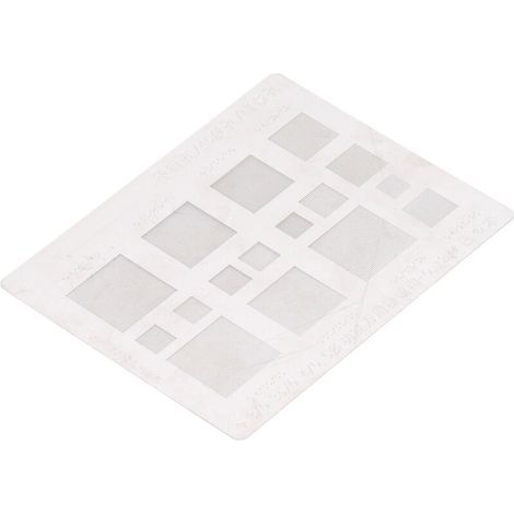 Pochoir de reballage universel BGA, modèle multifonctionnel de soudure en maille d'étain pour la réparation de puces IC de téléphone (1/5)