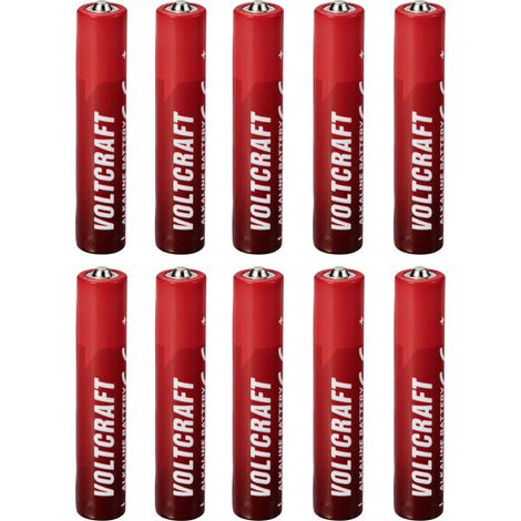 VOLTCRAFT VC-16108025 Mini (AAAA)-Batterie Mini (AAAA) Alkali-Mangan 1.5 V 500 mAh 10 St. (1/4)