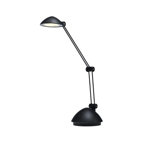 LED-Schreibtischlampe SPACE, Höhe 500 mm, schwarz, satiniert (1/5)