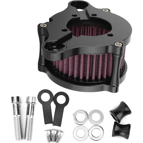 Filtre à air moto durable kit d'admission pour XL 883 XL1200, modification performance. (1/5)