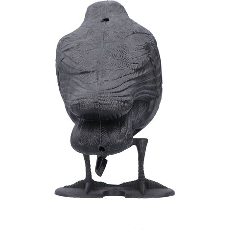 Krähenstatue aus Kunststoff – Dekoratives Element zur Anlockung und Abwehr von Vögeln – Dekorative Krähenstatue für Garten, Park und Hof (1/5)