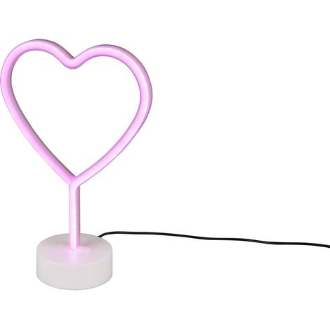 Lampada tavolo da Interno a LED in Plastica Bianco (1/2)