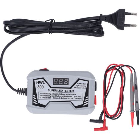 Lampe de Test LED pour Bandes de LED, TV, Rétroéclairage, 85‑265V, Prise EU, Gris (1/5)
