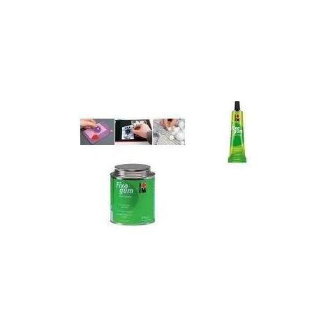 MARABU 50 G FIXOGUM CEMENTO, IN GOMMA, COLORE: TRASPARENTE