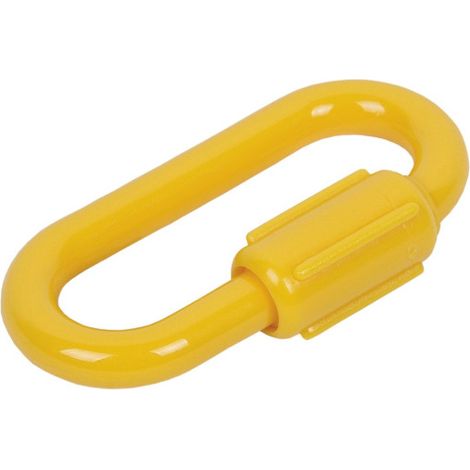 Eslabones de plástico para cadenas separadoras  Amarillo