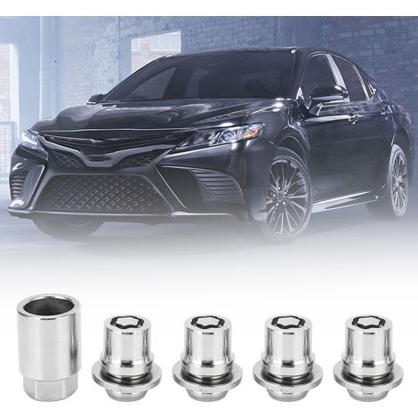 Satz Diebstahlsicherer Radmuttern für Leichtmetallfelgen, Höhe 1,3", 12 mm x 1,5 mm, kompatibel mit Toyota Camry und Lexus IS300 (Referenz 0027600900). (1/5)