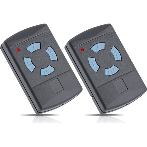 Door Remote Control Compatible with Hormann HSM4-868 HSE2-868 HS4-868 for Hormann Tubauto Blue Buttons 868.3MHz Remote Control Door Garage - Pack of 2 (1/5)