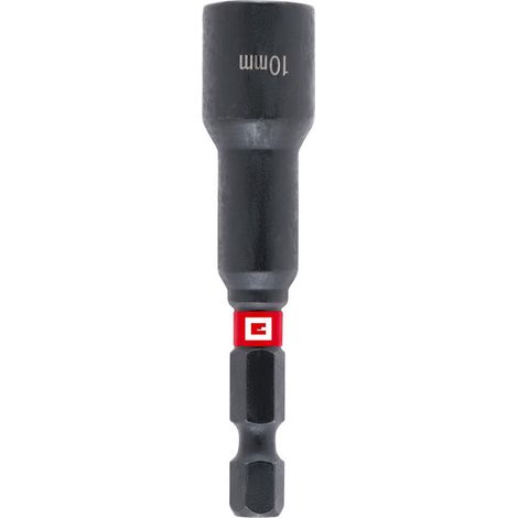 Einhell Chiave A Bussola Esagonale A Impatto Magnetica 1/4" E 6.3 10 Mm Cromo Vanadio