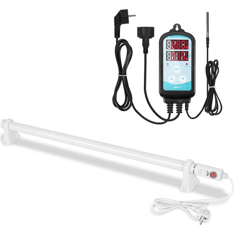 Randaco Rohrheizung 135W für Gewächshaus, regelbarer Frostwächter 100 cm, 220–240V