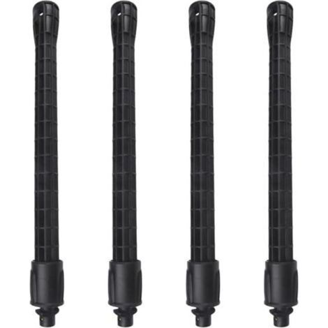 Aprilsunnyzone Lot de 4 rallonges de lance de pulvérisation pour Karcher pour PS20. K2. K3. K4. K5. accessoire de nettoyeur haute pression 4.3 x 44.5 cm (1/4)