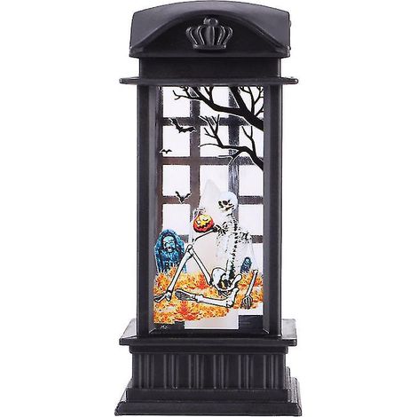 1 Stück Windlampe für Halloween-Dekorationen